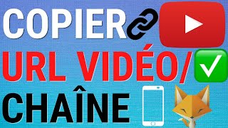 Comment Obtenir Les URL  Liens Des Vidéos Et Chaînes YouTube [upl. by Countess]