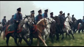 Napoleonic cavalry charge battle scene War and Peace 2016 [upl. by Ainaled712]