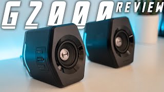 Edifier G2000 Gaming Speaker Review [upl. by Lednahs]