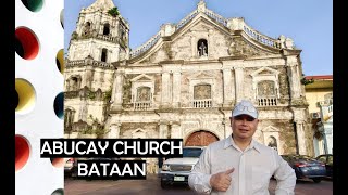 THE VERY OLD AND BEAUTIFUL ABUCAY CHURCH IN BATAANTHIS IS THE RAW COMPLETE TOURBIRTH OF PRINTING [upl. by Hannahs]