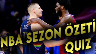 NBADE NORMAL SEZONUN İSTATİSTİK LİDERLERİNİ BİLDİM  NBA QUIZ [upl. by Hafital402]