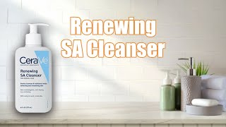 CeraVe Renewing SA Cleanser Review  GIVEAWAY WINNERS ANNOUNCED  For Acne Prone Skin [upl. by Coppinger456]