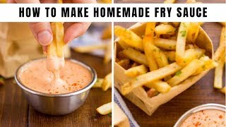 How to make Homemade Secret Ingredient Fry Sauce [upl. by Feetal]