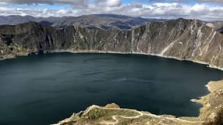 Quilotoa Loop Hike  Rebecca Adventure Travel [upl. by Ettebab]