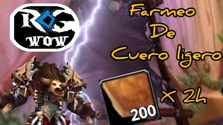 Domina el Farmeo de Cuero Ligero en WoW LK Server Guía Definitiva en RoGWoW [upl. by Colvin97]