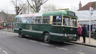 King Alfred Buses Mini Running Day Winchester 1st January 2020 [upl. by Yasdnyl142]