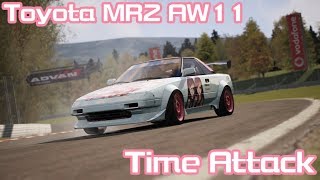 Assetto Corsa  Toyota MR2 AW11 Time Attack in Autopolis [upl. by Knobloch15]