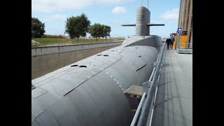 Redoubtable Nuclear Submarine Complete Tour Cherbourg France [upl. by Elcin551]