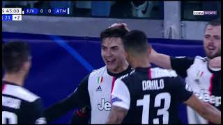 Paulo Dybala vs Atletico Madrid • 201920 Home 1080p 60 fps [upl. by Nicolella566]