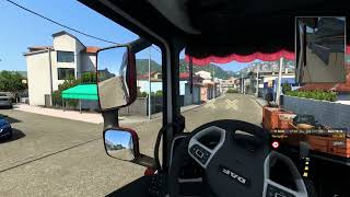 La Fameuse route étroite Tirana  Euro Truck Simulator 2 [upl. by Haakon]