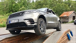 Land Rover Range Rover Velar OFFROAD Playground [upl. by Radmilla]