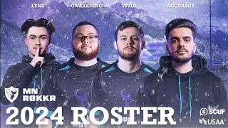 Minnesota RØKKR CDL 2024 Roster Reveal [upl. by Osmund255]