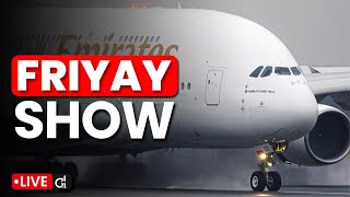 🔴 Manchester Airport LIVE ✈️ FriYAY Show [upl. by Oys]