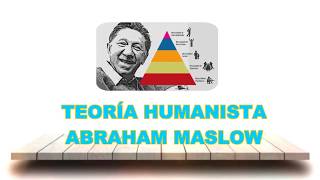 ABRAHAM MASLOW  TEORÍA HUMANISTA [upl. by Arorua110]