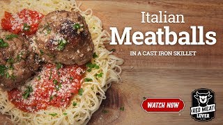 EASY Sear and Baked Meatballs Recipe  How To Make Meatballs [upl. by Rengia699]