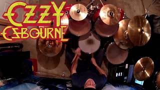 Ozzy Osbourne Over the Mountain drum intro [upl. by Ode]