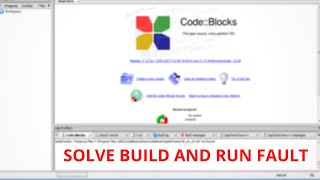 Solve Build and Run Programs fault in Code Blocks ।। 2021 [upl. by Westmoreland]