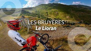 LES BRUYERES Le Lioran Espace VTT Plomb du Cantal bike park France [upl. by Clementis]