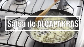 Super Fácil  Cómo preparar salsa de alcaparras ideal para pescados o Pollo [upl. by Alexine]