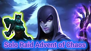 SOLO RAID ADVENT OF CHAOS  HEROIC 7  BOSS RAVEN  INJUSTICE 2 MOBILE [upl. by Bina324]