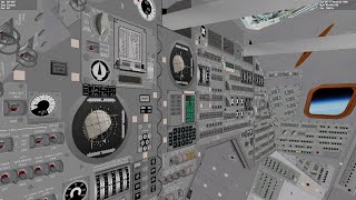 Apollo 7 NASSP 8 Beta  Orbiter 2016  Starting 5th day activities [upl. by Airdnaxela]