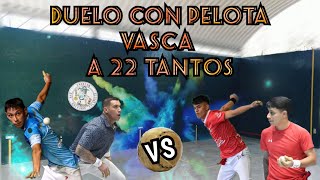 EINAR NOXPANCO Y SAUL CABELLO VS KEVIN MORENO Y MARVIN HERNANDEZ Frontón SanGregoriopelotavasca [upl. by Nere]