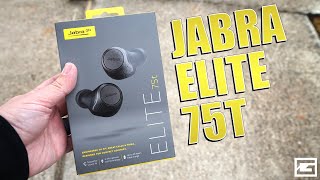 Truly Elite  Jabra Elite 75T True Wireless REVIEW [upl. by Dloraj]