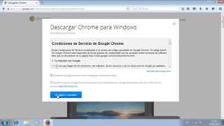 Cómo descargar e instalar Google Chrome 64bits [upl. by Nivaj780]