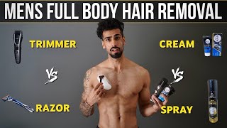 Best Methods To REMOVE BODY HAIR For Men  Abhinav Mahajan [upl. by Onirefes]