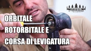 LA DIFFERENZA TRA LEVIGATRICE TONDA ORBITALE E ROTORBITALE [upl. by Aved685]