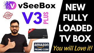 NEW vSeeBox V3 Plus Android TV Box 2024  Entertainment Powerhouse  UNBOXING REVIEW [upl. by Yekcin]