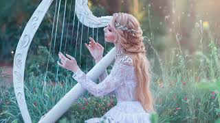 Relaxing Ambience 😌 Beautiful Harp Music to Relax 😌 Calm Harp Instrumental [upl. by Eirelav]