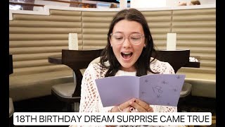 SURPRISING ISABELLE WITH HER BIGGEST 18TH BIRTHDAY WISH 😱 EMOTIONAL REACTION [upl. by Nomead]