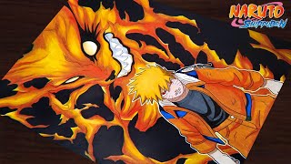 How to drawquotAngry Naruto with Kuramaquotstep by step Tutorial for beginnersNarutoShippuden [upl. by Brinkema9]