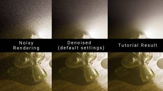 How to get rid of denoising artifacts  60 second Blender tutorial [upl. by Eenehs265]