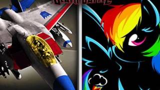 REMASTERED  Starscream VS Rainbow Dash [upl. by Josh]