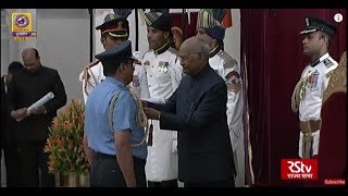 President confers Gallantry Awards and Distinguished Service Decorations  March 14 2019 [upl. by Ronal]