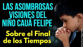 Las asombrosas Visiones del joven Cauá Felipe sobre Final de los Tiempos y los 3 días de oscuridad [upl. by Asiul]