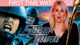 STARSHIP TROOPERS 1997  FIRST TIME WATCHING  MOVIE REACTION [upl. by Ime622]