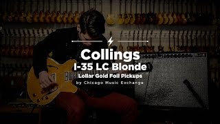 Collings I35 LC Blonde  CME Quick Riffs  Andrew Wittler [upl. by Ohs]