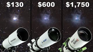 130 Telescope vs 600 Telescope vs 1750 Telescope [upl. by Iron]