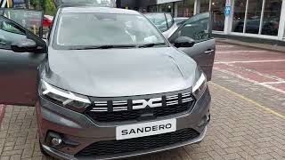 BRAND NEW DACIA SANDERO PETROL AUTOMATIC JOURNEY in SHADOW GREY  Dacia Croydon [upl. by Ecenaj]