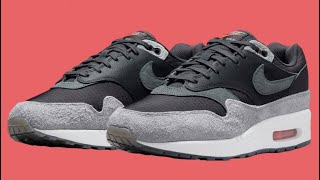 NIKE AIR MAX 1 ’87 PRM “DARK SMOKE GREY” [upl. by Rihat]