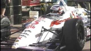 1993 NIGEL MANSELL FIRST TEST IN A INDYCAR [upl. by Pearle]