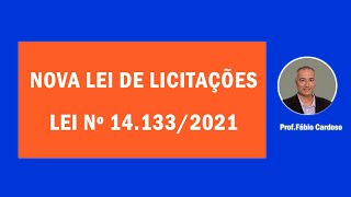 ABOLITIO CRIMINIS NA NOVA LEI DE LICITAÇÕES [upl. by Nosrettap]