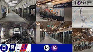 Le prolongement de la ligne 14 à Orly et Pleyel [upl. by Anselme]