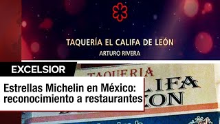 ¿Qué son las estrellas Michelin otorgadas a restaurantes y taquerías [upl. by Artap132]