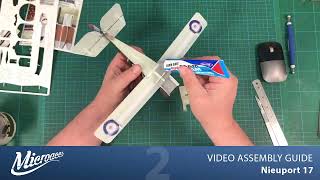 Building the Nieuport 17 in six and a half minutes [upl. by Hallsy]