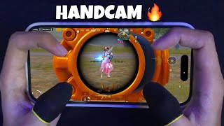 Power of 400 GYROSCOPE 😱 HANDCAM iPhone 14 Pro 😍 PUBG Mobile [upl. by Lipman]