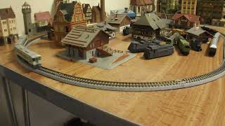 Sedgemoor rail 2024 n gauge demo layout [upl. by Rici]